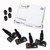Alcar BLE Tesla TPMS kit Black (4x S6A108B + 4x Nut) (Clamp-in)-2400-2483.5 Mhz