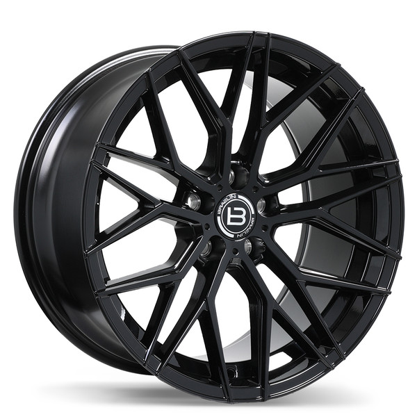 Braelin BR10 • 19x9.5 • 5x112mm • CB66.5 • +25 • Gloss Black