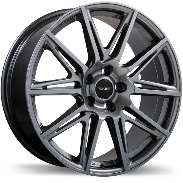 Fast Wheels Switch • 19x8.0 • 5x114.3mm • CB67.1 • +45 • Titanium