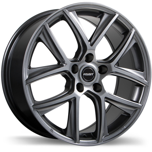 Fast Wheels Tactic • 18x8.0 • 5x114.3mm • CB66.1 • +45 • Titanium