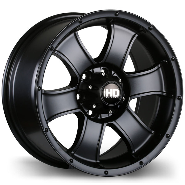Fast HD Terrano • 16x8.0 • 6x114.3mm • CB66.1 • +18 • Satin Black