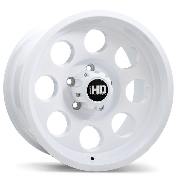 Fast HD Detour • 17x9.0 • 5x127mm • CB87.1 • 0 • Gloss White