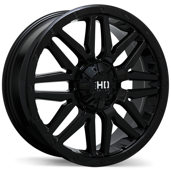Fast HD Menace • 22x9.0 • 6x139.7mm • CB93.1 • +26 • Gloss Black