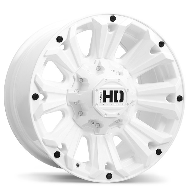 Fast HD AMMO • 16x8.0 • 8x165.1mm • CB125 • +10 • Gloss White