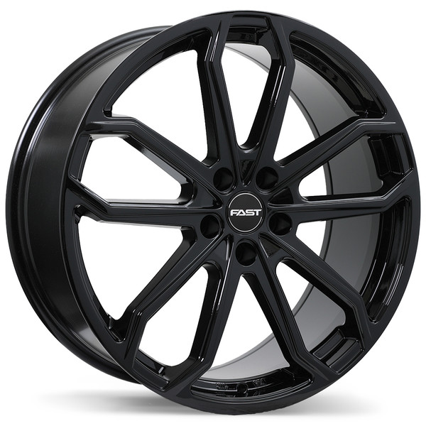 Fast Wheels Impression • 20x8.5 • 5x114.3mm • CB67.1 • +40 • Gloss Black