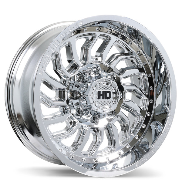 Fast HD D-STRUCT • 20x10.0 • 8x165.1mm • CB125.1 • -15 • Chrome
