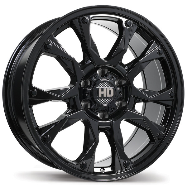 Fast HD Tactical • 20x9.0 • 6x139.7mm • CB95.1 • +28 • Gloss Black