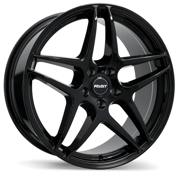 Fast Wheels Boost • 18x9.0 • 5x100mm • CB72.6 • +30 • Gloss Black