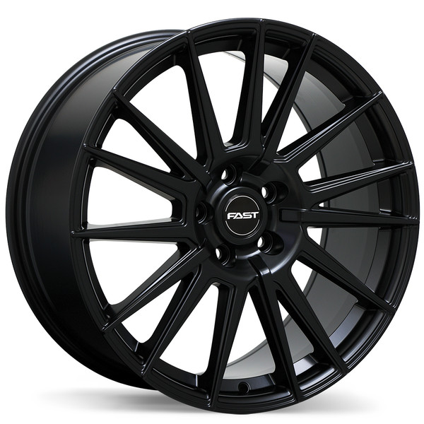 Fast Wheels Tempest • 20x8.5 • 5x114.3mm • CB67.1 • +45 • Satin Black