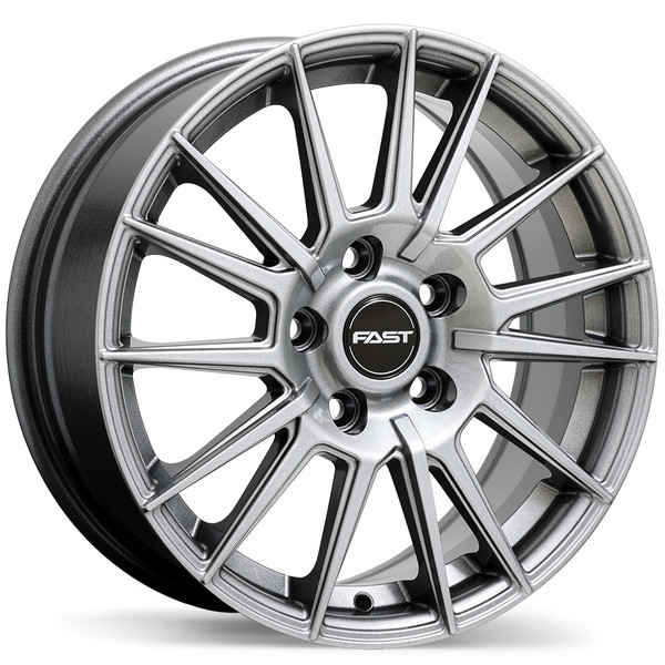 Fast Wheels Tempest • 18x8.0 • 5x120mm • CB64.1 • +50 • Titanium