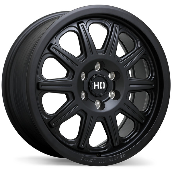 Fast HD Fury • 18x8.0 • 6x120mm • CB67.1 • +50 • Satin Black