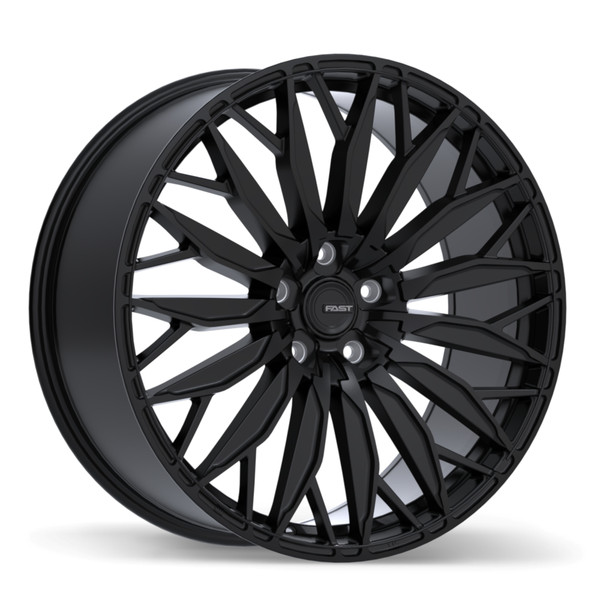 Fast Wheels Onyx • 22x9.5 • 5x120mm • CB60.1 • +35 • Satin Black