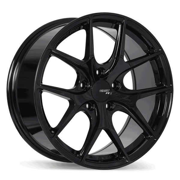 Fast Wheels FC04 • 17x8.0 • 5x112mm • CB72.6 • +45 • Metallic Black