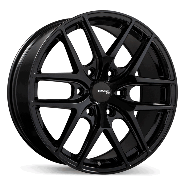 Fast Wheels FC04X • 18x8.5 • 6x139.7mm • CB93.1 • +20 • Metallic Black