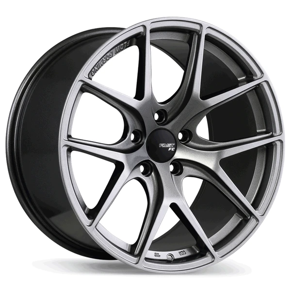 Fast Wheels FC04 • 19x9.5 • 5x114.3mm • CB72.6 • +35 • Titanium