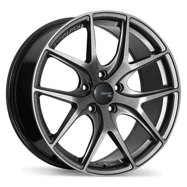 Fast Wheels FC04 • 20x8.5 • 5x114.3mm • CB72.6 • +35 • Titanium