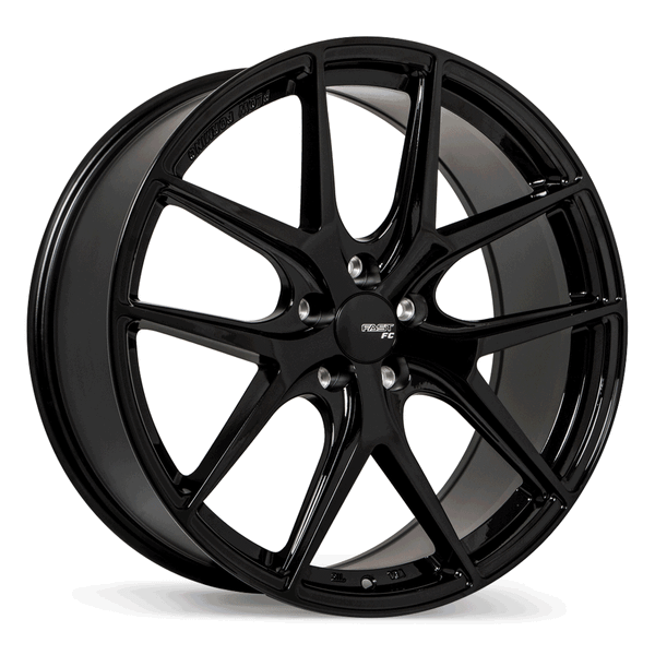 Fast Wheels FC04 • 19x8.5 • 5x105mm • CB72.6 • +45 • Metallic Black