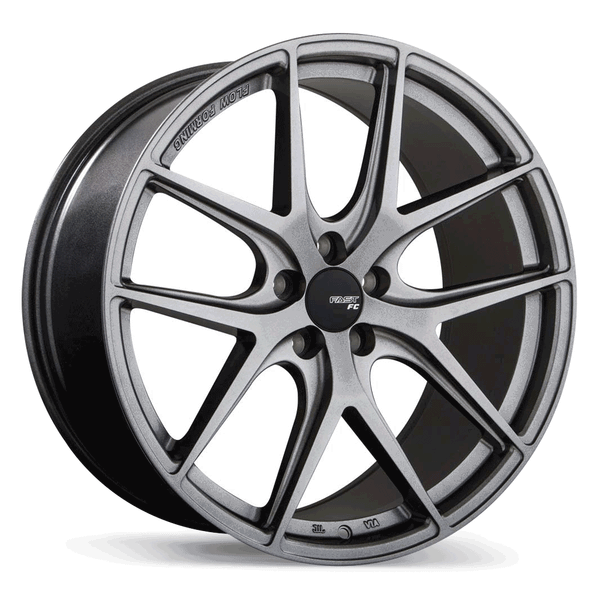 Fast Wheels FC04 • 19x8.5 • 5x100mm • CB72.6 • +45 • Titanium