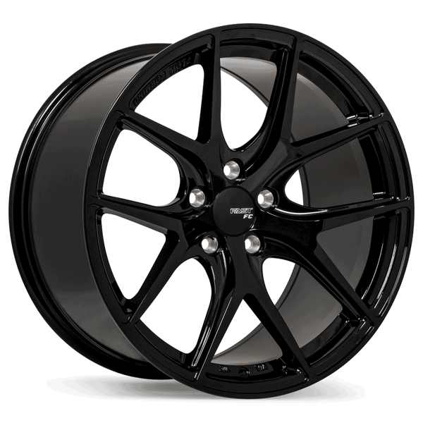 Fast Wheels FC04 • 19x9.5 • 5x114.3mm • CB72.6 • +45 • Metallic Black