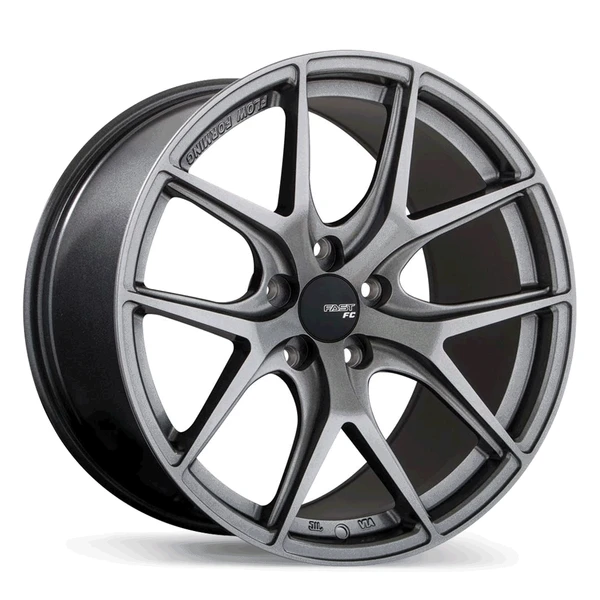 Fast Wheels FC04 • 19x9.5 • 5x115mm • CB72.6 • +45 • Titanium