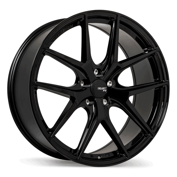 Fast Wheels FC04 • 20x8.5 • 5x120mm • CB72.6 • +35 • Metallic Black