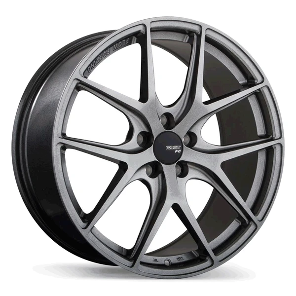 Fast Wheels FC04 • 20x8.5 • 5x108mm • CB72.6 • +45 • Titanium