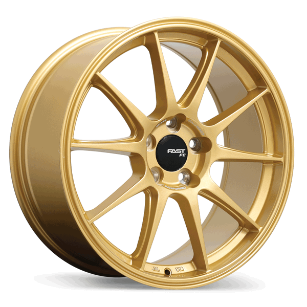 Fast Wheels FC08 • 18x8.0 • 5x114.3mm • CB72.6 • +40 • Gold