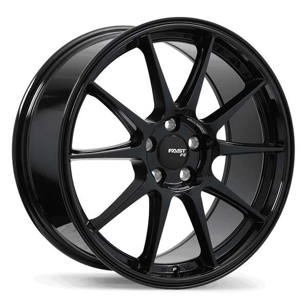 Fast Wheels FC08 • 19x9.0 • 5x114.3mm • CB72.6 • +38 • Gloss Black