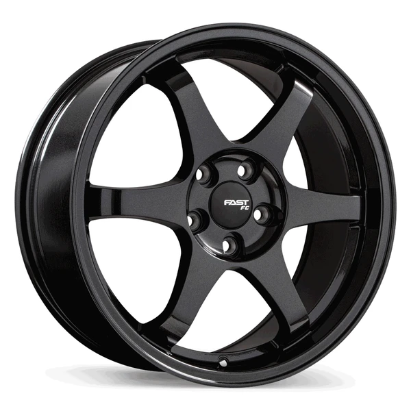 Fast Wheels FC09 • 18x8.0 • 5x114.3mm • CB72.6 • +35 • Metallic Gunmetal