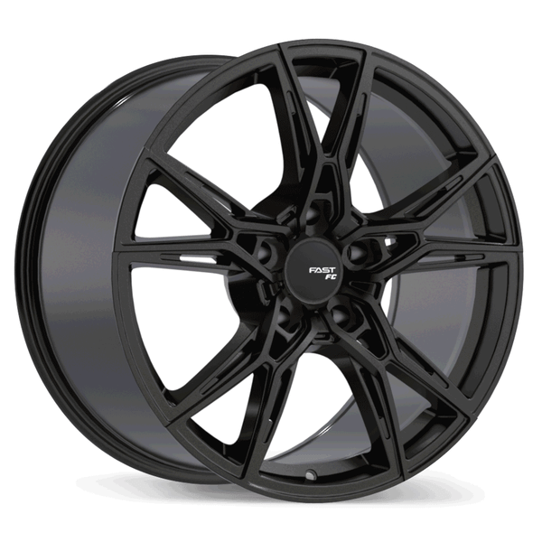 Fast Wheels FC10 • 19x10.5 • 5x120mm • CB64.1 • +45 • Gloss Black Anthracite