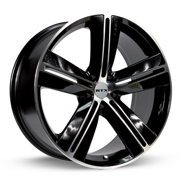 RTX® (RTX) • 081084 • SMS • Black Machined • 17x7.5 5x114.3 CB73.1