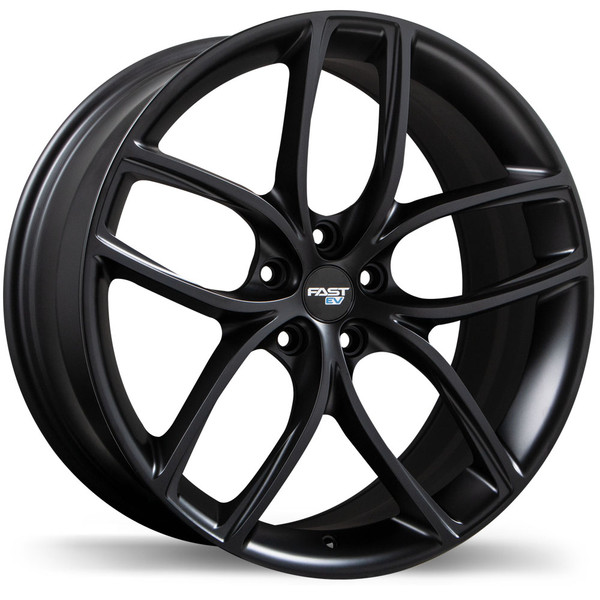 Fast Wheels EV04 • 19x8.5 • 5x114.3mm • CB71.5 • +35 • Satin Black