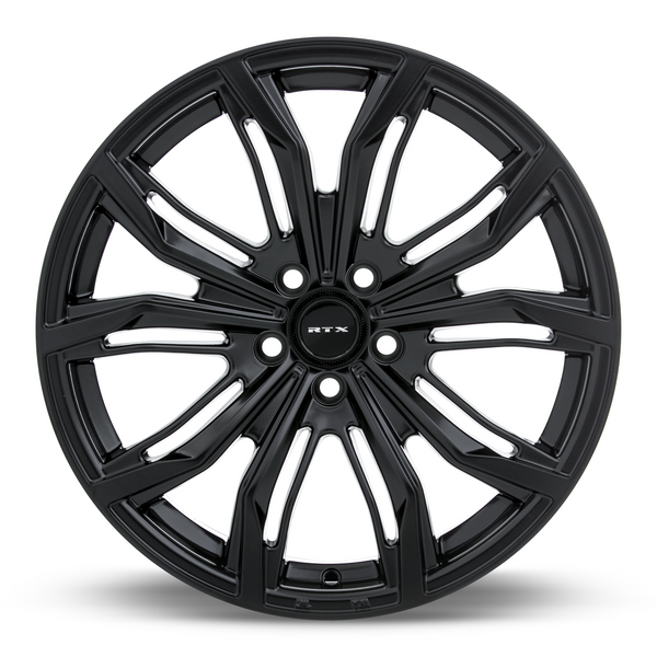 RTX® (RTX) • 081635 • Black Widow • Satin Black • 17x7.5 5x112 CB66.6
