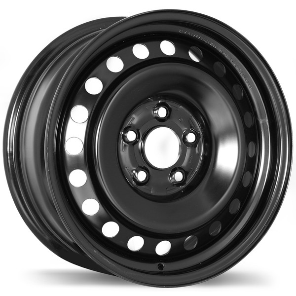 Steel / Acier Traditional / Traditionnel • 16x6.5 • 5x114.3mm • CB66.1 • +40 • Black