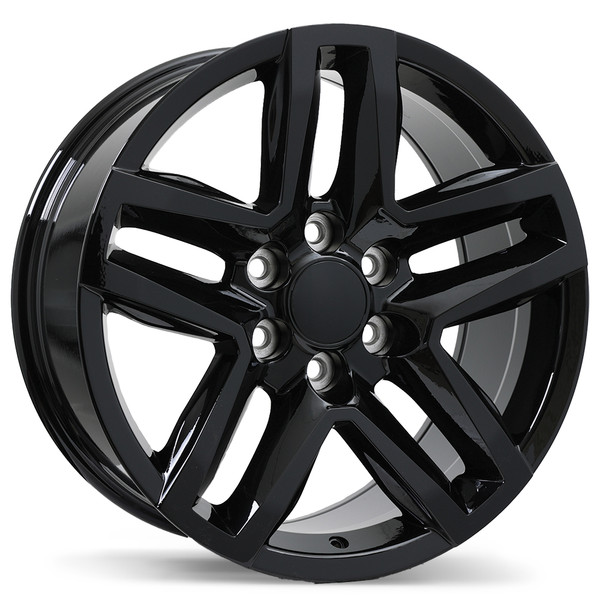 Replika R245 • 20x9.0 • 6x139.7mm • CB78 • +28 • Gloss Black