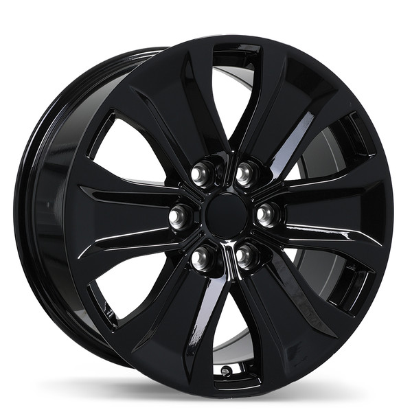 Replika R250 • 17x7.5 • 6x135mm • CB87.1 • +44 • Gloss Black