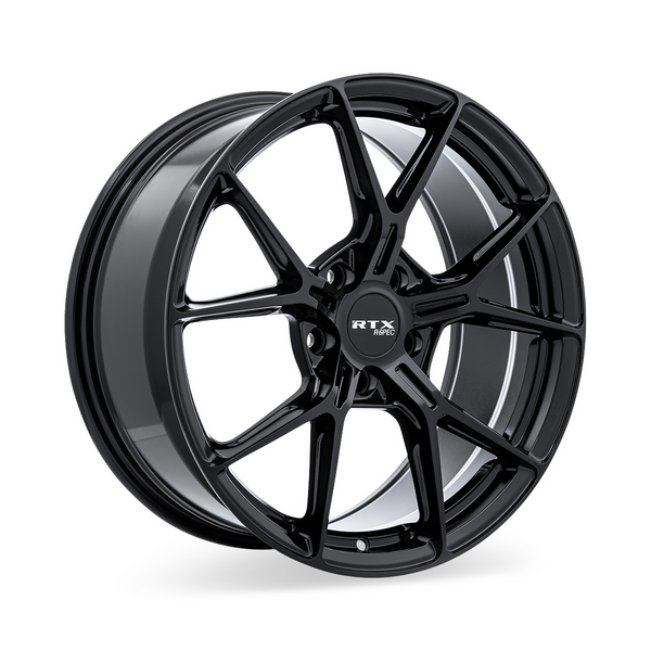 RTX® (R-Spec) • 083124 • RS01 • Gloss Black • 19x8.5 5x114.3 CB67.1