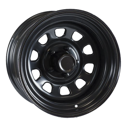 Ceco® (Series 84) • CD845850 • Daytona • Black • 15x8 5x127 ET-13 CB83.8
