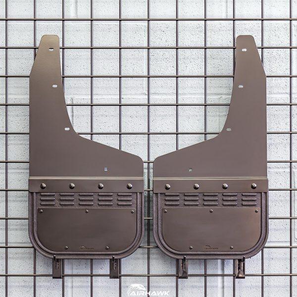 AIR HAWK, Mud Flaps, Black Powder Coated