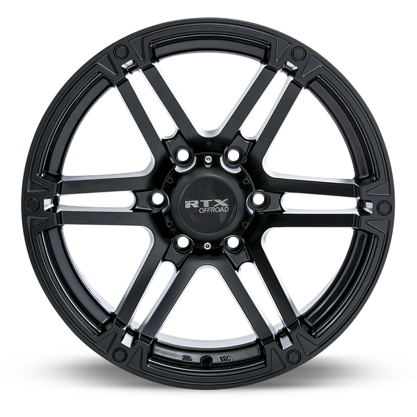 RTX® (Offroad) • 081811 • Slate • Satin Black • 17x8 6x120 CB67.1