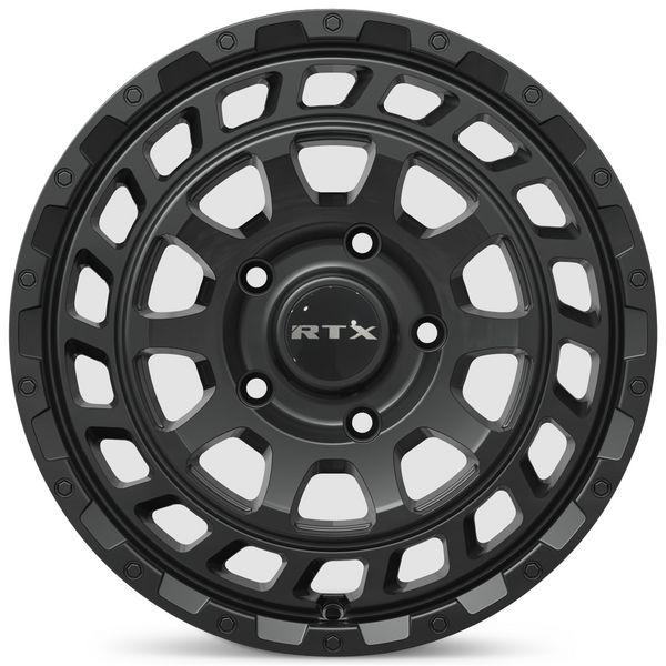 RTX® (R-Spec) • 083310 • Cyclone • Satin Black • 17x8 5x114.3 CB73.1
