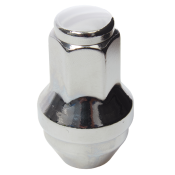 NUT BLACK OE FORD 14 x 1.50 HEX:21MM BLACK CHROME