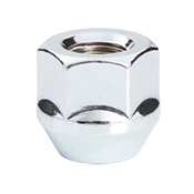 12X1.50 OPEN END BULGE 19MM CHROME