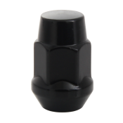 12X1.50 ACORN NUT BULGE 21MM BLACK