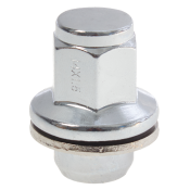 14X1.50 MAG NUT WITH WASHER 22MM BLACK CHROME