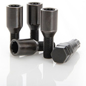 12X1.50 TUNER BOLT LOCK SHANK 24MM BLACK