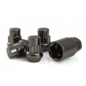 12X1.25 ACORN LOCK 19/21MM BLK CH