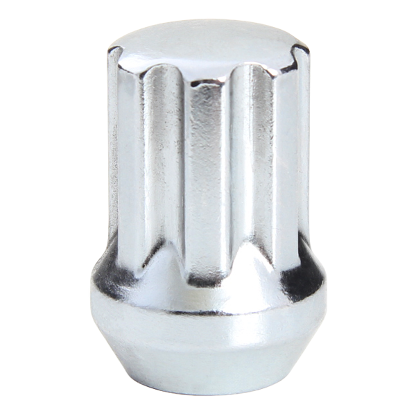 14X1.50 SPLINE NUT 7 SPLINE CHROME