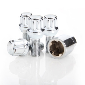 14X1.50 RADIUS BOLT LOCK SHANK 24MM CHROME