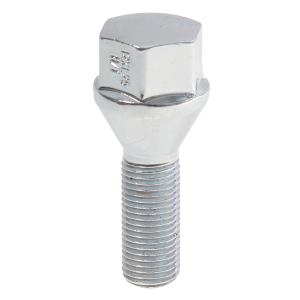 12X1.25 BOLT 19MM SHANK 28MM CHROME